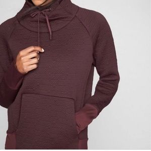 Athleta jacquard elevation pullover, size small.